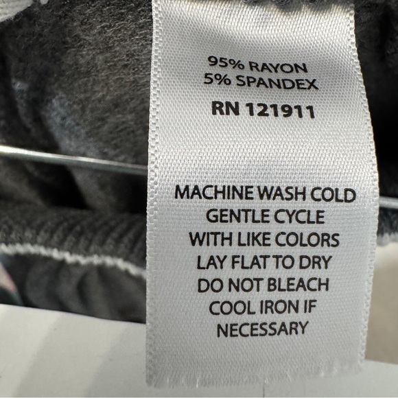 LNA Jogger Pants M Gray Lounge Soft Knit USA-Made - Picture 5 of 6